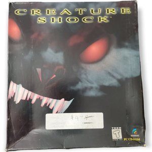Creature Shock Big Box PC Game Retro